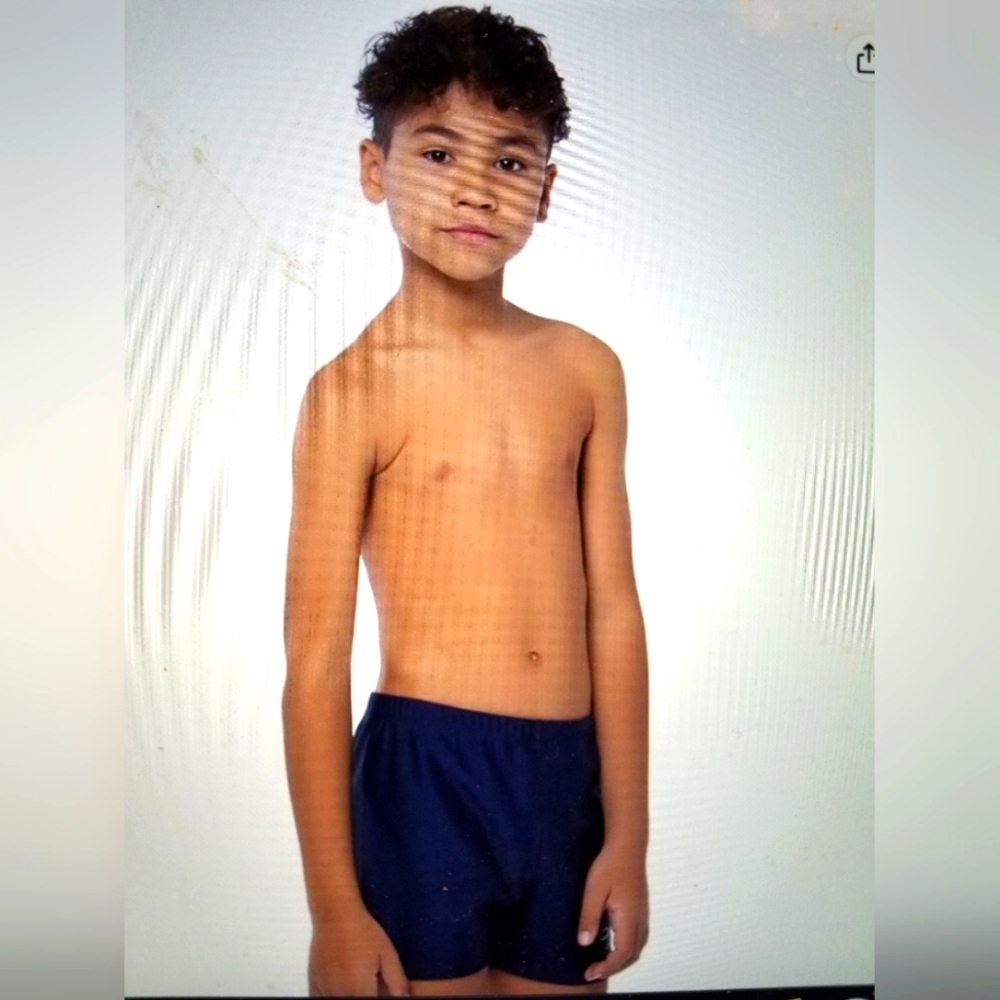 NWT BOYS SWIM JAMMERS YOUTH TRUNKS RASH GUARD UPF 50 QUICK DRY SWIM SUIT - Picture 1 of 9